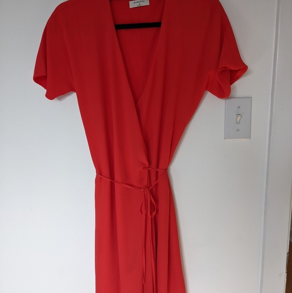 Babaton Wallace Dress Red - Picture 2 of 5